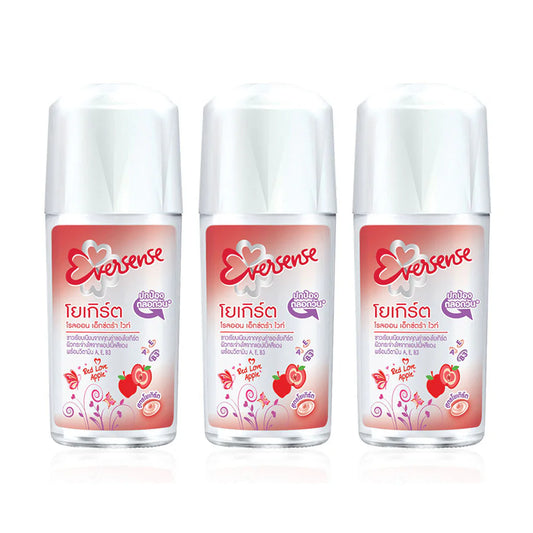 Eversense Roll On Extra White Red Love Apple 45ml x 3pcs