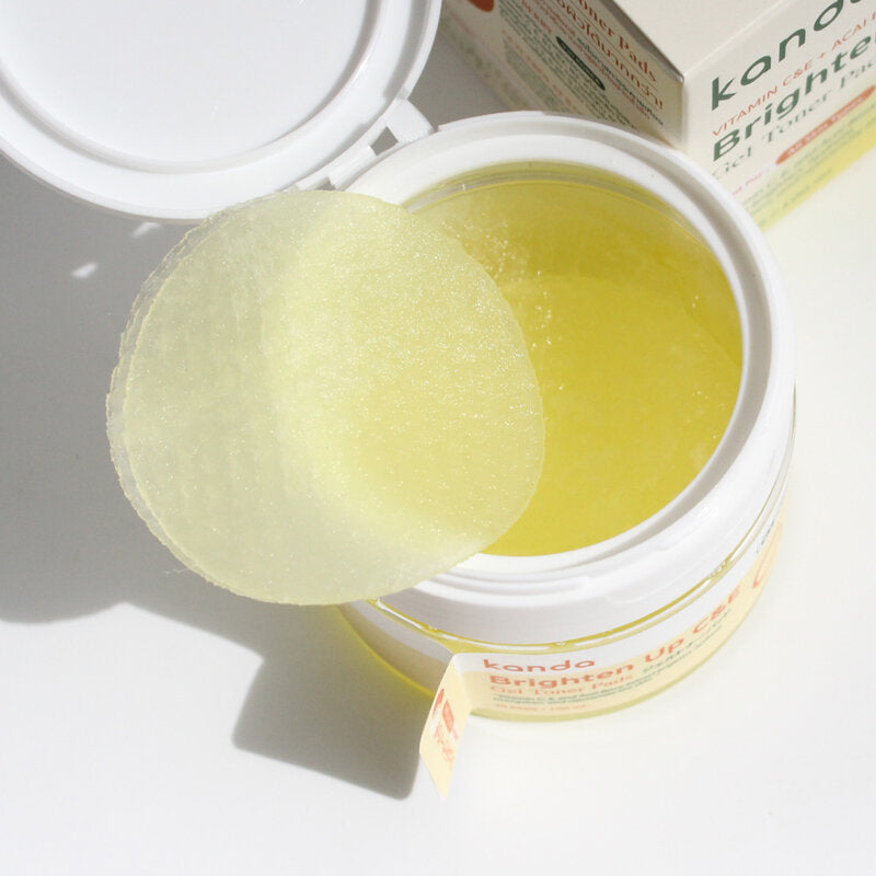 Kanda Brighten Up C&E Gel Toner Pads 40 Pads