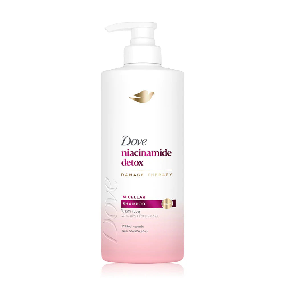 Dove Niacinamide Detox Micellar Shampoo 380ml