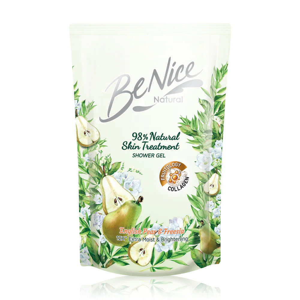 BeNice Shower Gel Natural English Pear 400ml