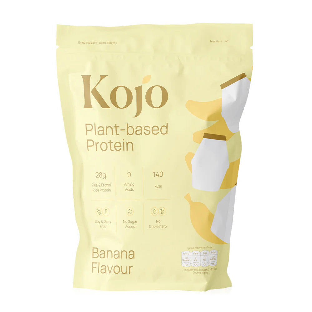 KOJO Plant Based Protein Banana Milk Flavor 910g #Banana Flavour