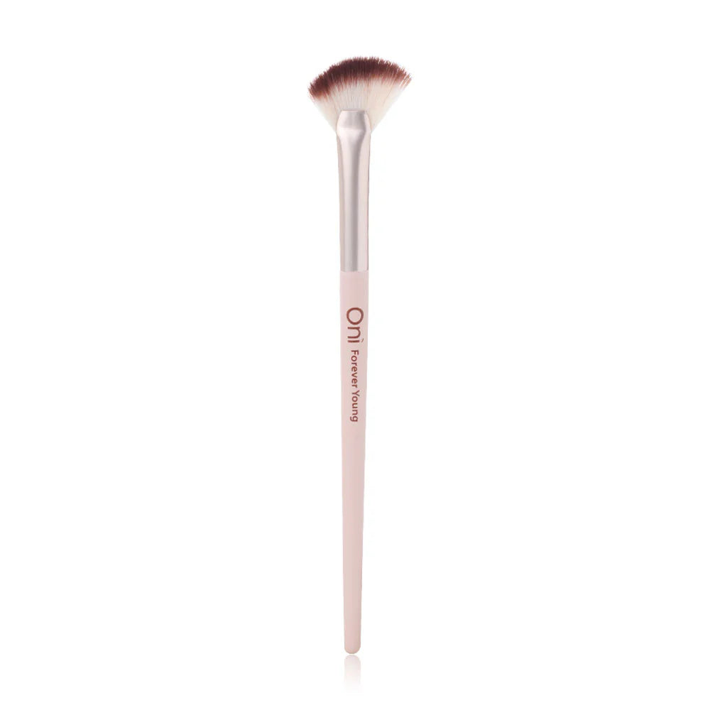Oni Highlighting Fan Brush - #Sakura Pink