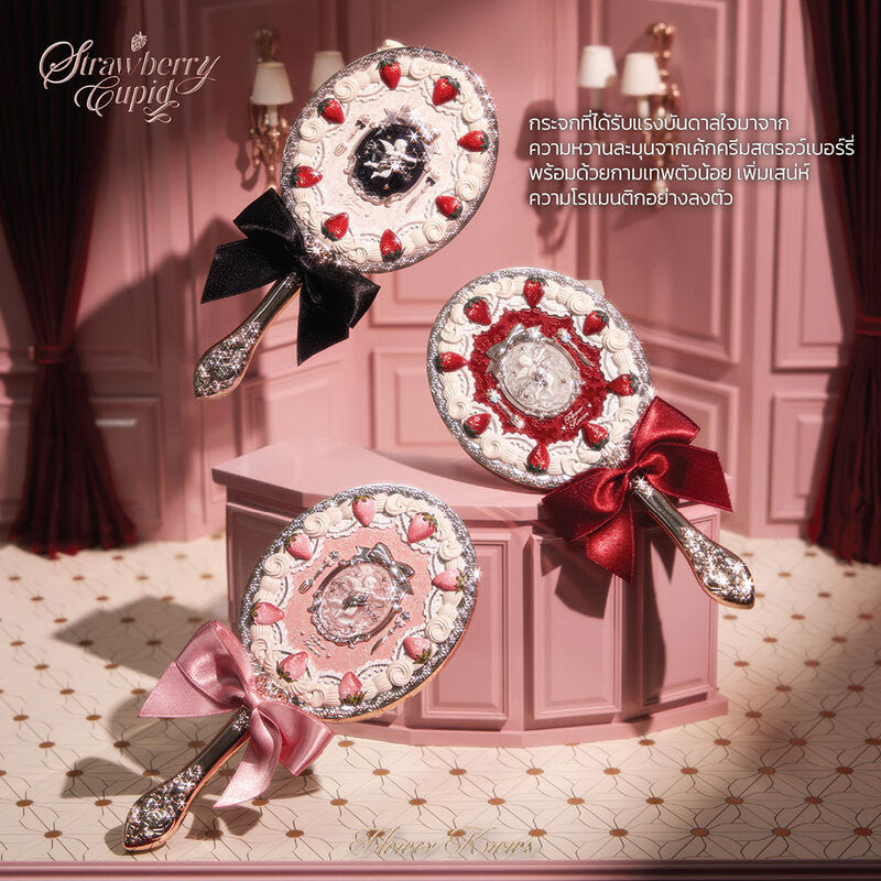 Flower Knows Strawberry Cupid Collection Hand Mirror 1pc