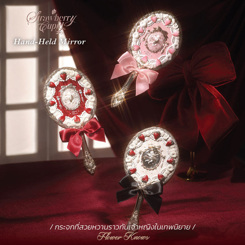 Flower Knows Strawberry Cupid Collection Hand Mirror 1pc