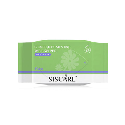 Siscare Gentle Feminine Wet Wipes 7 Sheets