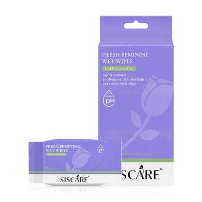 Siscare Fresh Feminine Wet Wipes 7 Sheets x 6pcs