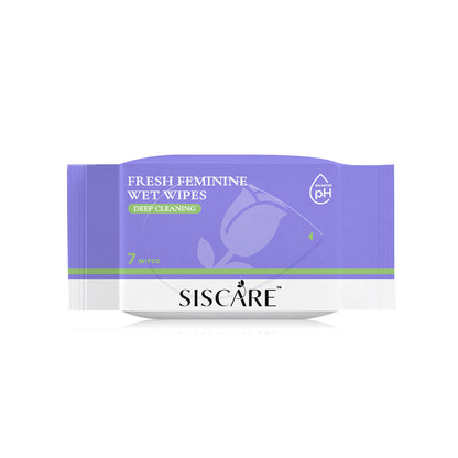 Siscare Fresh Feminine Wet Wipes 7 Sheets