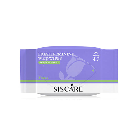 Siscare Fresh Feminine Wet Wipes 7 Sheets