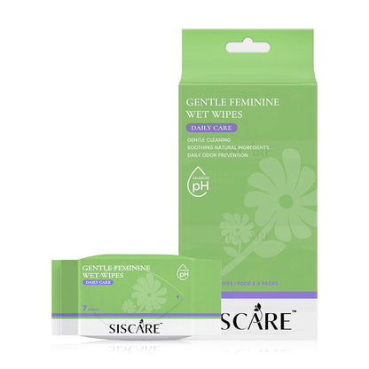 Siscare Gentle Feminine Wet Wipes 7 Sheets x 6pcs