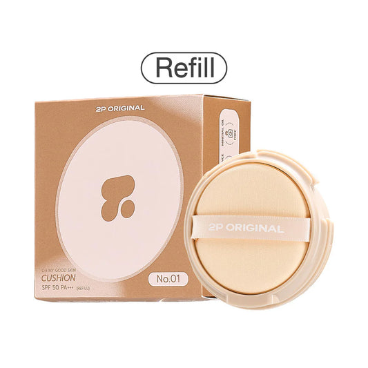 2P Original Oh My Good Skin Cushion Refill 15g #01 #2p Mineral Water Cushion