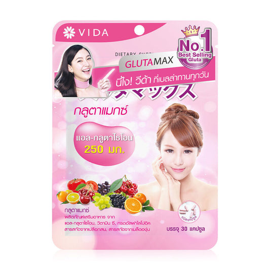 Vida GlutaMax L-Glutathione 250mg [30 Capsules]