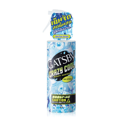 GATSBY Crazy Cool Body Water Ice Citrus 170ml