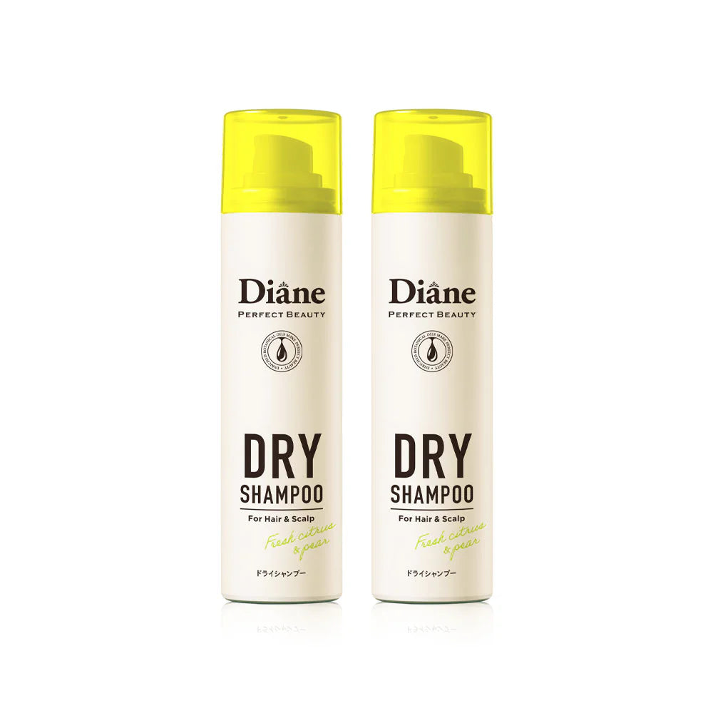 Moist Diane Dry Shampoo Fresh Citrus & Pear 40g x 2pcs