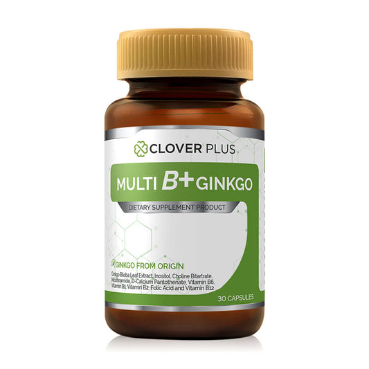 Clover Plus Multi B+ GINKGO 30 Capsules