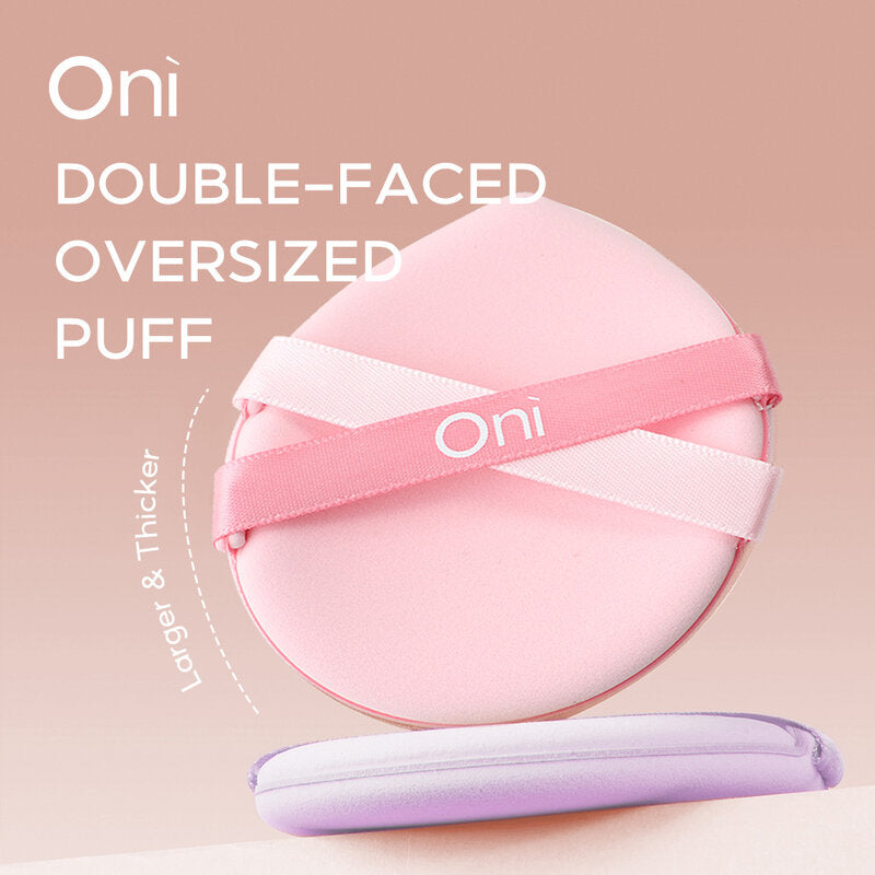 Oni Double-Faced Oversized Puff 2pcs