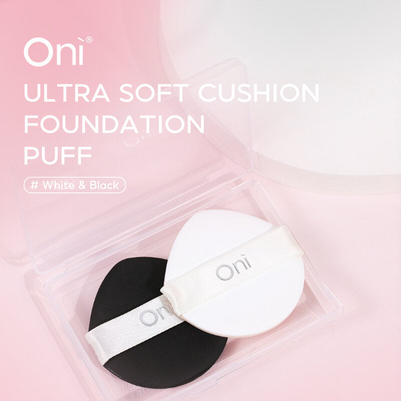 Oni Ultra Soft Cushion Foundation Puff 2pcs