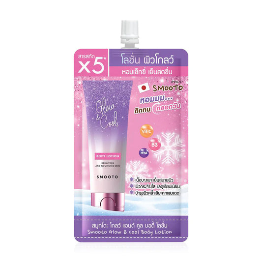 Smooto Japan Glow & Cool Body Lotion 40g