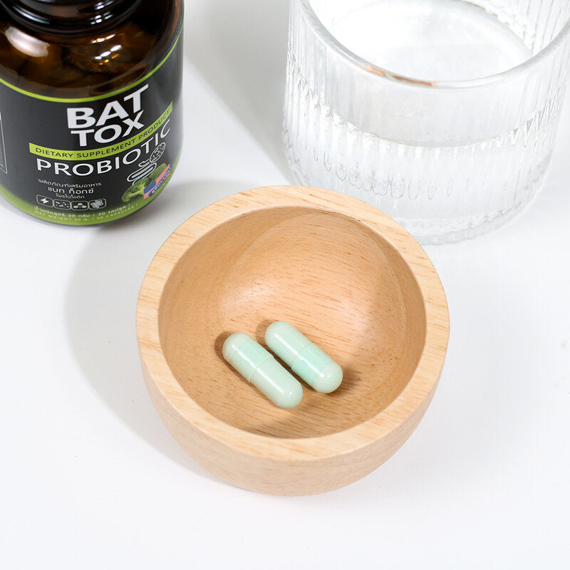 BAT Tox Probiotic 30 Capsules Dietary Supplement