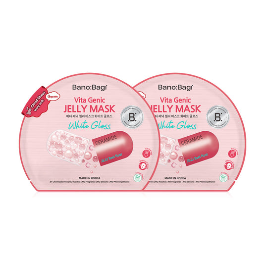 BANOBAGI Vita Genic Jelly Mask White Gloss [26ml x 2pcs]