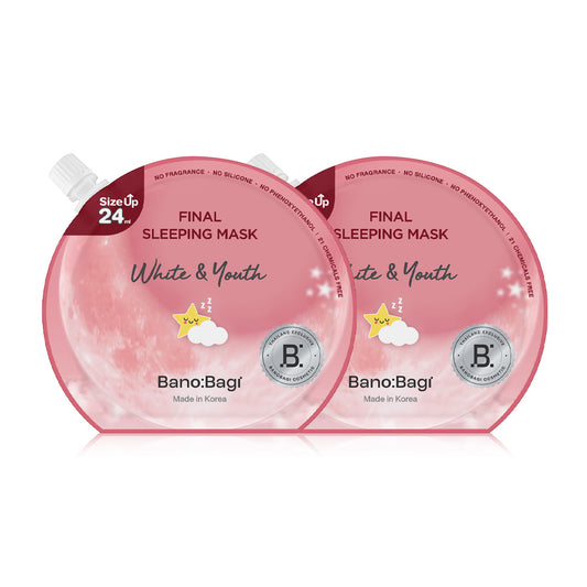 BANOBAGI Final Sleeping Mask White & Youth [24ml x 2pcs]