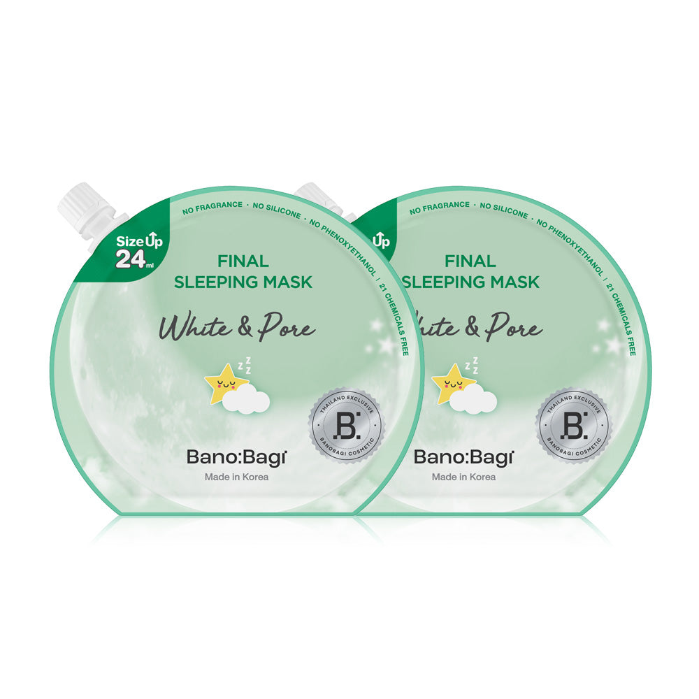BANOBAGI Final Sleeping Mask White & Pore 24ml x 2pcs