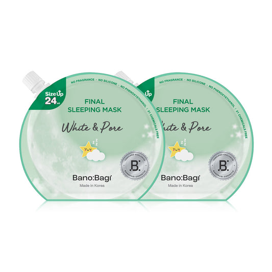 BANOBAGI Final Sleeping Mask White & Pore 24ml x 2pcs