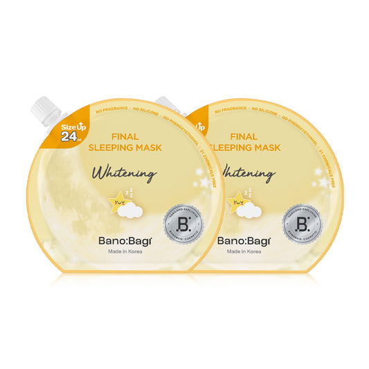 BANOBAGI Final Sleeping Mask Whitening 24ml x 2pcs