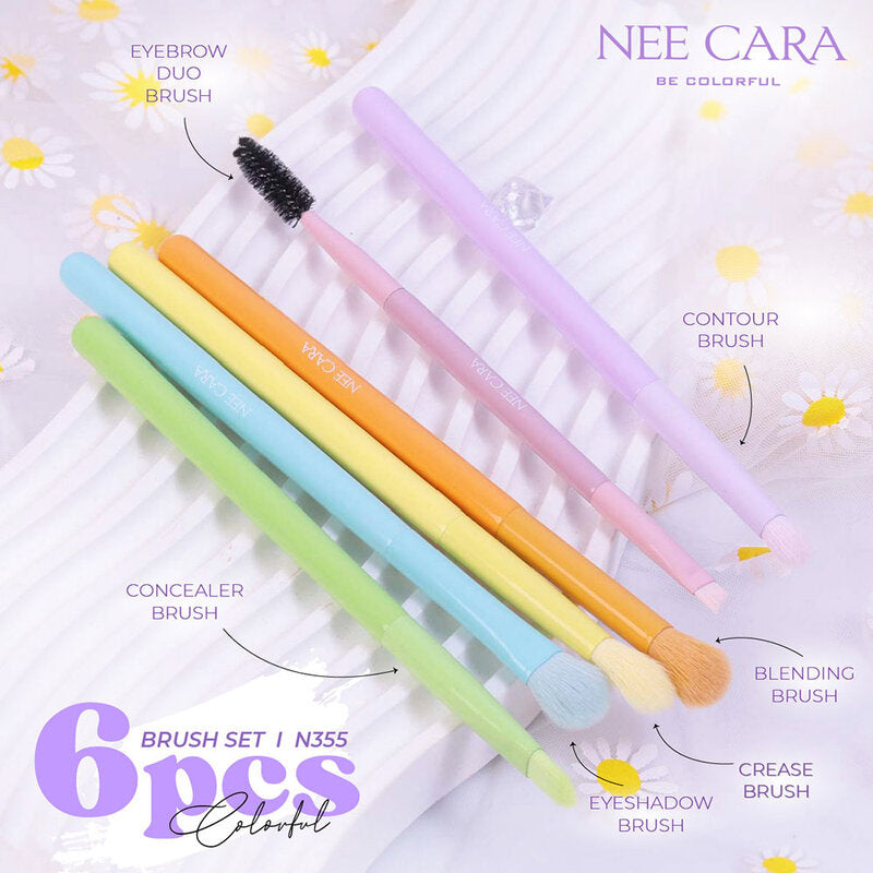 NEE CARA Brush Set 6pcs