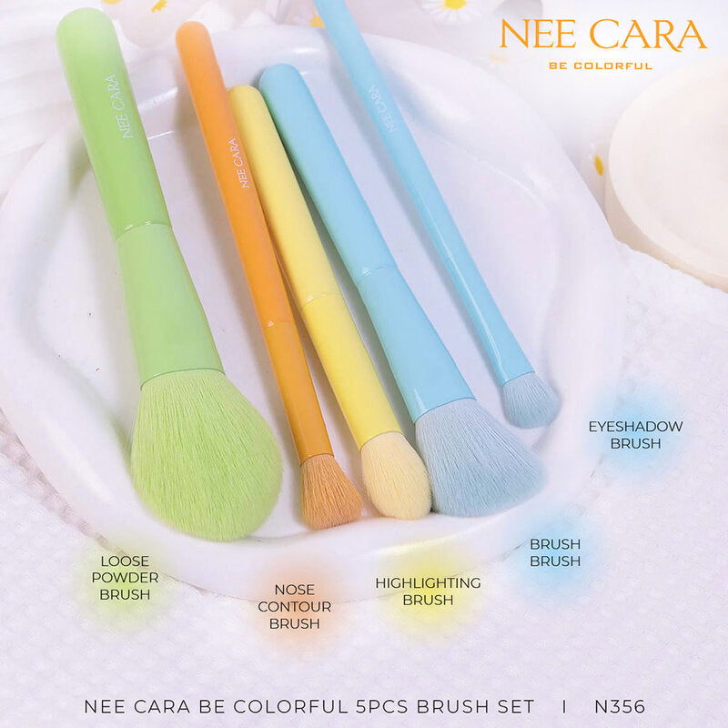 NEE CARA Brush Set 5pcs