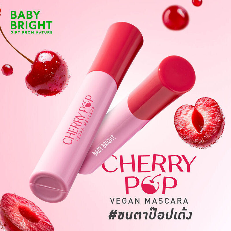 Baby Bright Cherry Pop Vegan Mascara 10g Waterproof Sweatproof