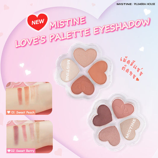 MISTINE Love's Palette Eyeshadow 1.2g #02 Sweet Berry