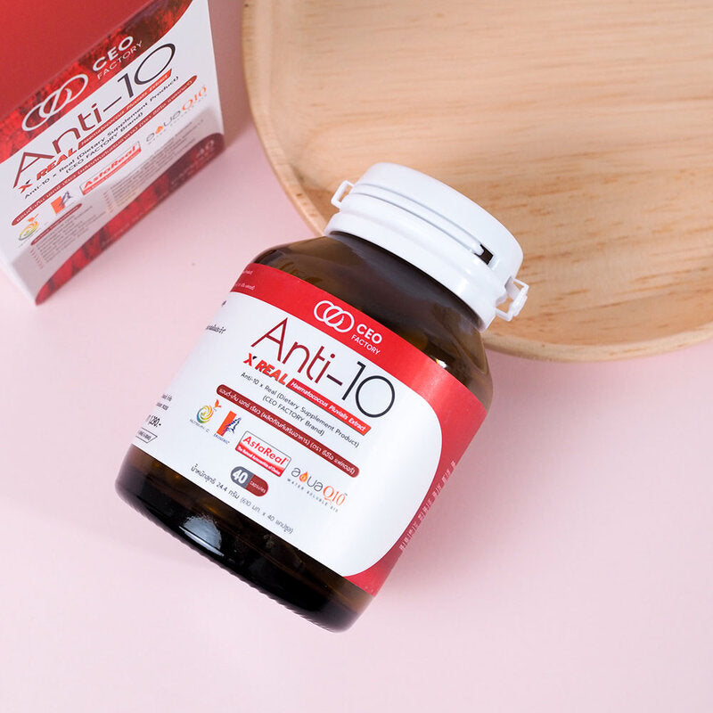 CEO Factory Anti-10 x real Dietary Supplement 40 Capsules