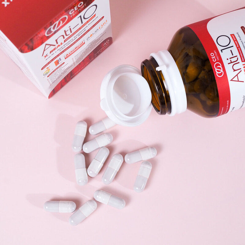 CEO Factory Anti-10 x real Dietary Supplement 40 Capsules