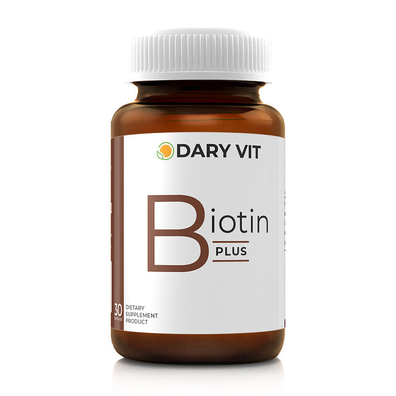Dary Vit Biotin 30 Capsules Dietary Supplement 30 Capsules