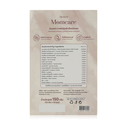 DR.MOM Momcare Instant Coffee Mixed Powder 15g x 10 Sachets