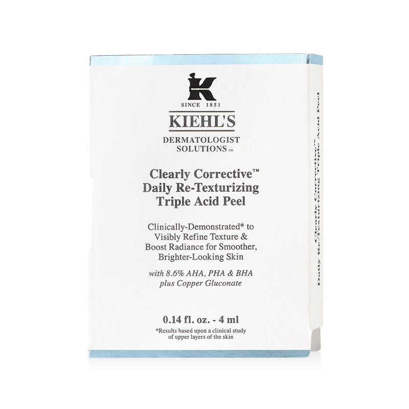 Kiehl's Clearly Corrective Daily Re-Texturizing Triple Acid Peel 4ml