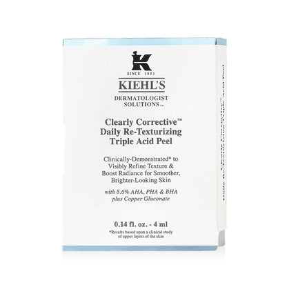 Kiehl's Clearly Corrective Daily Re-Texturizing Triple Acid Peel 4ml