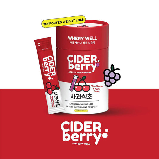 Whery Well Cider Berry Powder [2g x 30 Sachets]