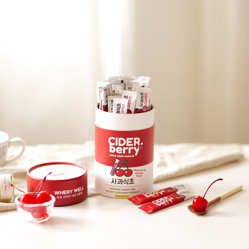 Whery Well Cider Berry Powder [2g x 30 Sachets]