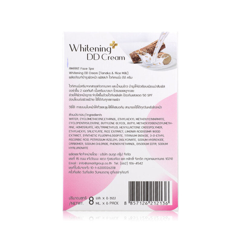 AMARIT Whitening DD Cream Tanaka 8ml x 6pcs