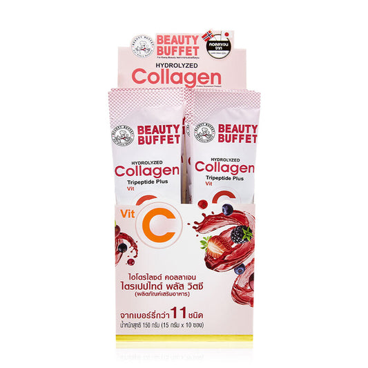 Beauty Buffet Hydrolyzed Collagen Tripeptide Plus Vit C 150g