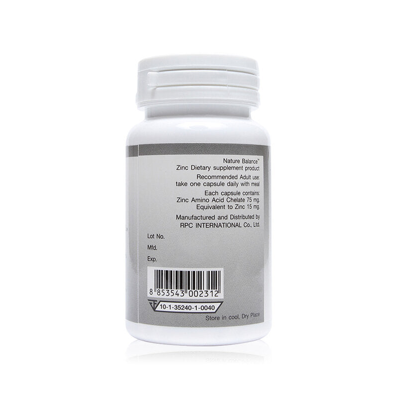 Clinda Nature Balance Zinc Dietary Supplement 90 Capsules