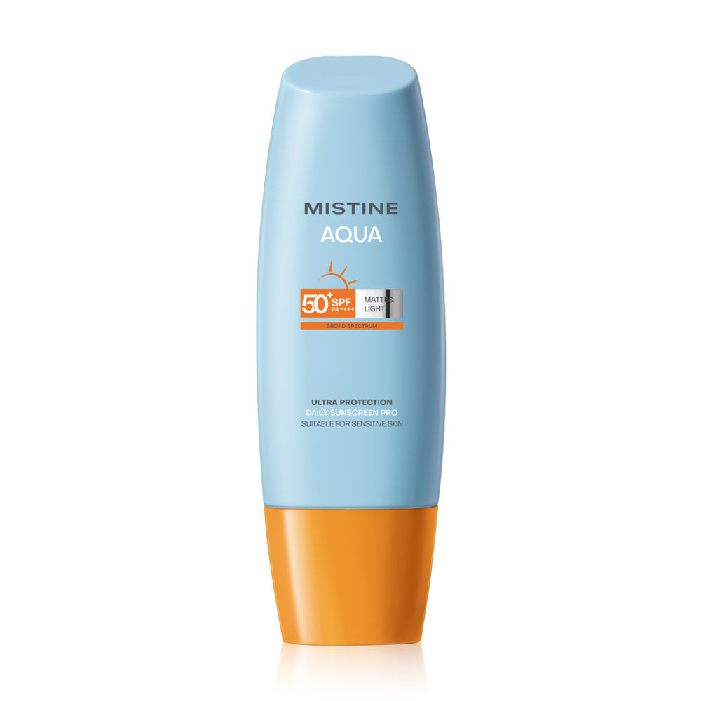 MISTINE Aqua Base Ultra Matte&Light Daily Face Sunscreen Pro SPF50+ PA++++ 90ml