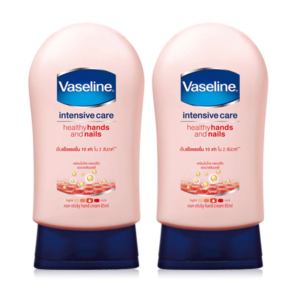 Vaseline Healthy Hands Nails Conditioning Pink 85ml x 2pcs