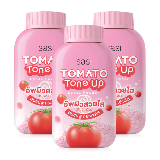 SASI Tomato Tone Up Loose Powder 50g x 3pcs