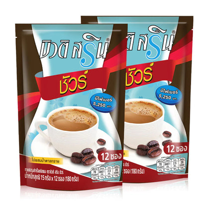 Beauti Srin Sure Instant Coffee Powder 15g [12 Sachets x 2 Packs]