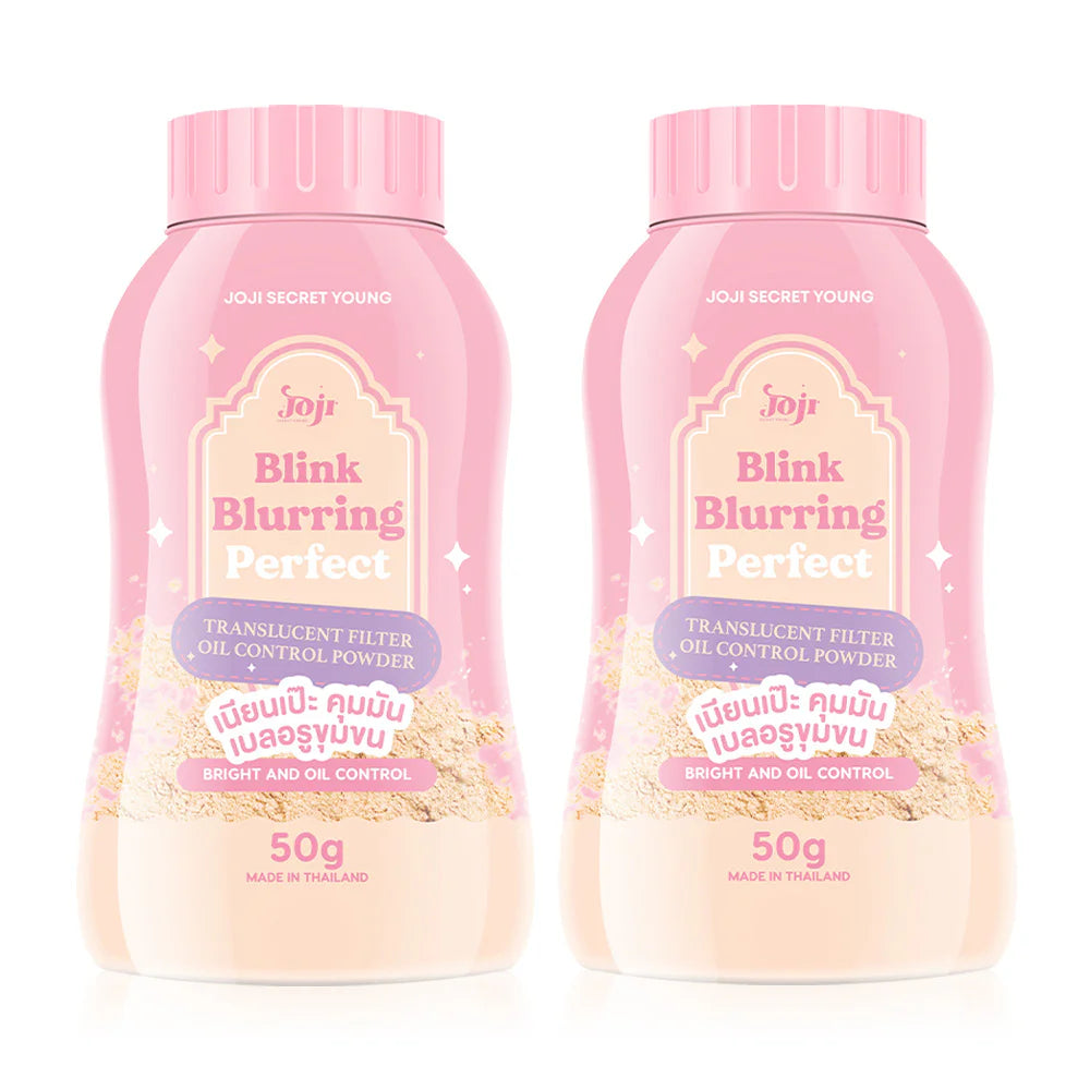 JOJI Secret Young Blink Blurring Perfect Translucent Filter Oil Control Powder 50g x 2pcs