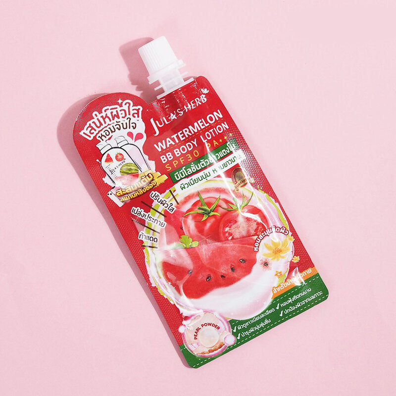 Julas Herb Watermelon BB Body Lotion SPF30 PA+++ 40ml x 2pcs