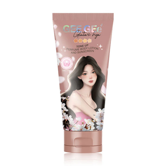 GEE GEE Gluta-C Hya Tone Up Perfume Body Lotion And Sunscreen 150ml