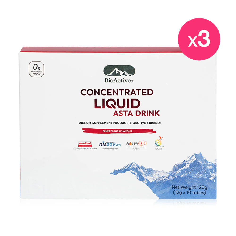 Bioactive Plus Concentrated Liquid Astra Drink 10 Tubes x 3 Boxes